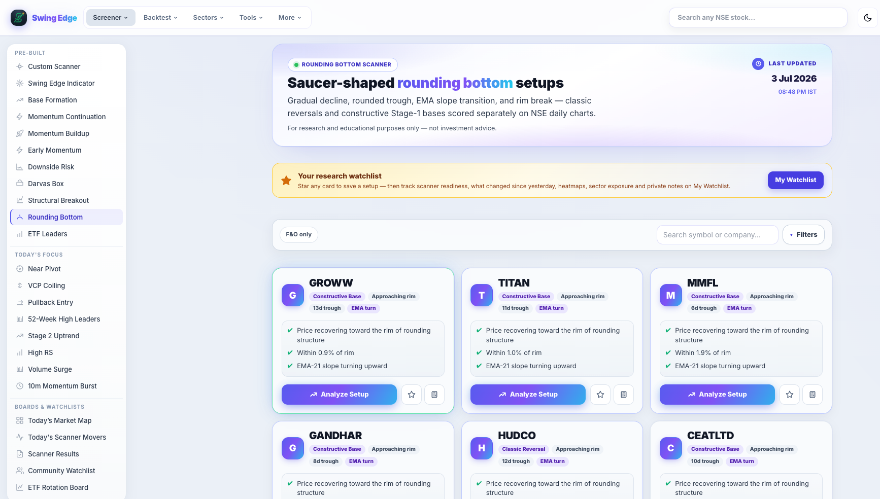 Rounding Bottom — desktop